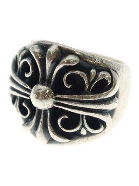 Chrome Hearts Keeper Ring Silver